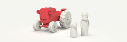 toy design tractor